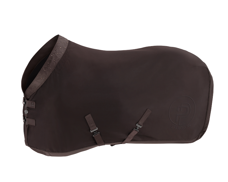 Eskadron transport deken Platinum '24 DURA Crystal teak brown