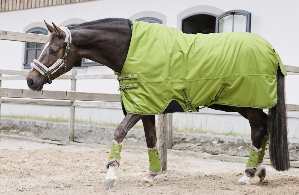Eskadron turnout deken Beta 1680D platinum '24 moss green MAAT 6,3