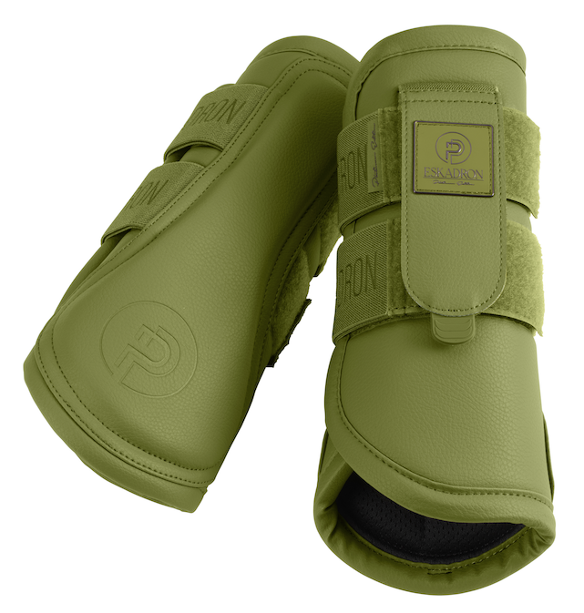 Eskadron Tendon Boots Faux Leather moss green MAAT L