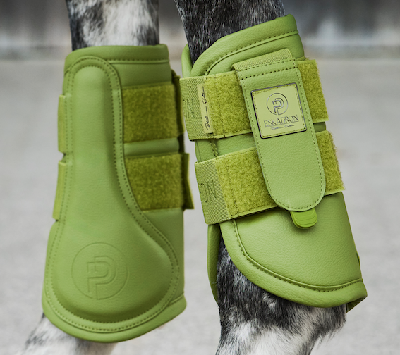 Eskadron Tendon Boots Faux Leather moss green MAAT L