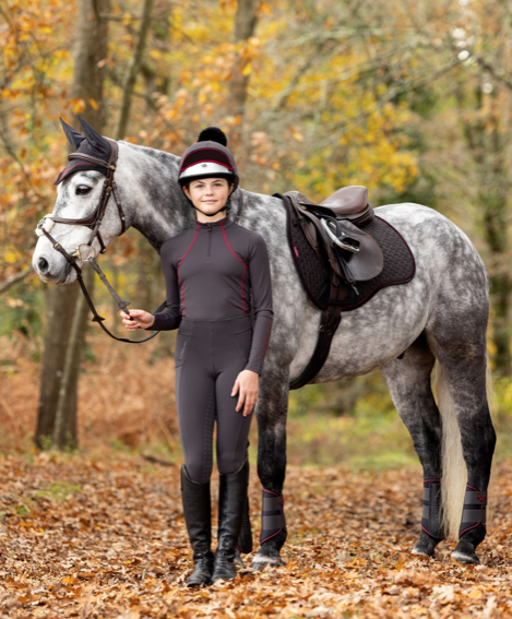 Le Mieux suede cc square zadeldekje Cinder MAAT FULL