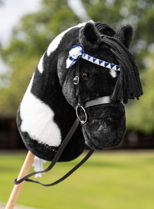 Le Mieux Hobby horse Showing  hoofdstel zwart 