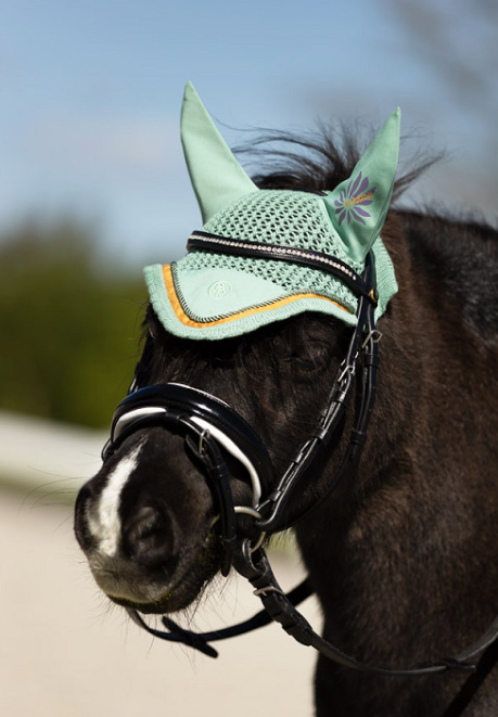 BR Mini Horse oornetje Feldspar groen maat pony