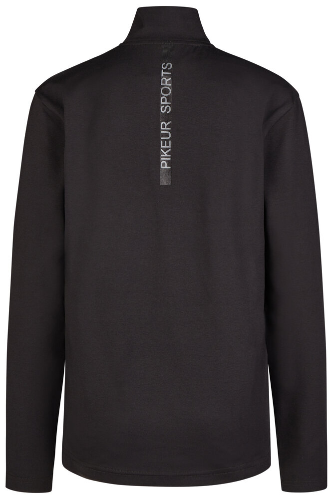 Pikeur Zip shirt 6306 sports heren Zwart