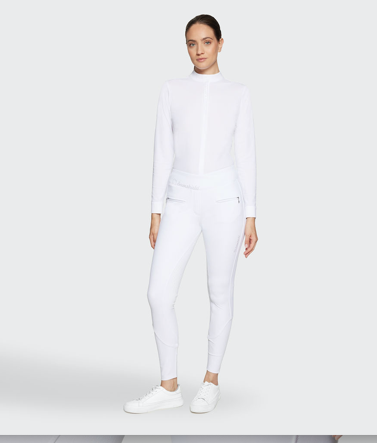 Samshield rij legging  winter Alpha full grip White 