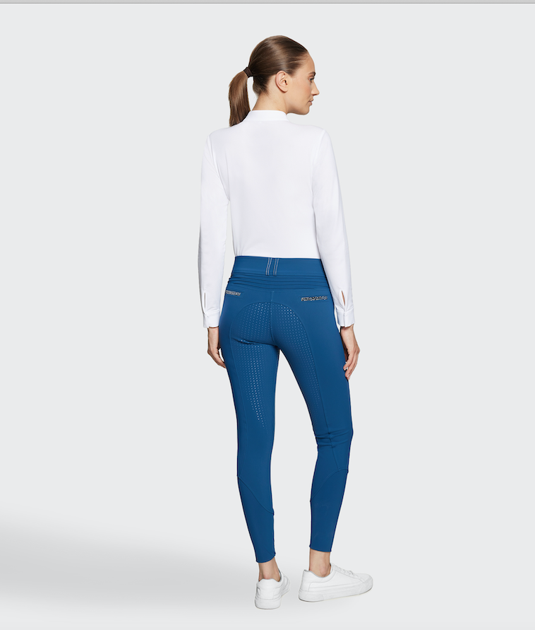 Samshield rijbroek CLARA  premium Poseidon fullgrip