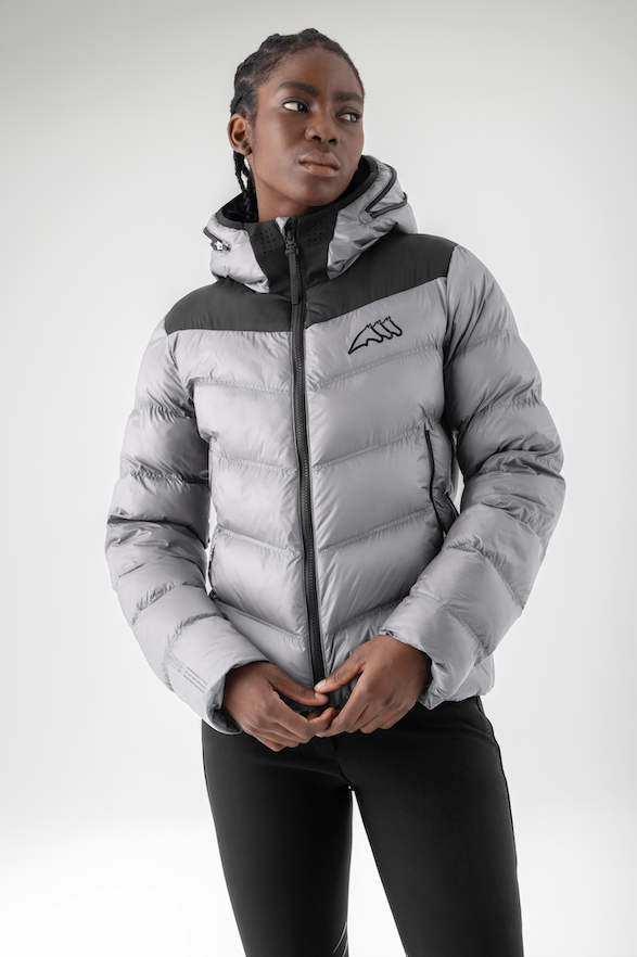 Equiline Ripstop Bomber Jas CAIETY Sleet