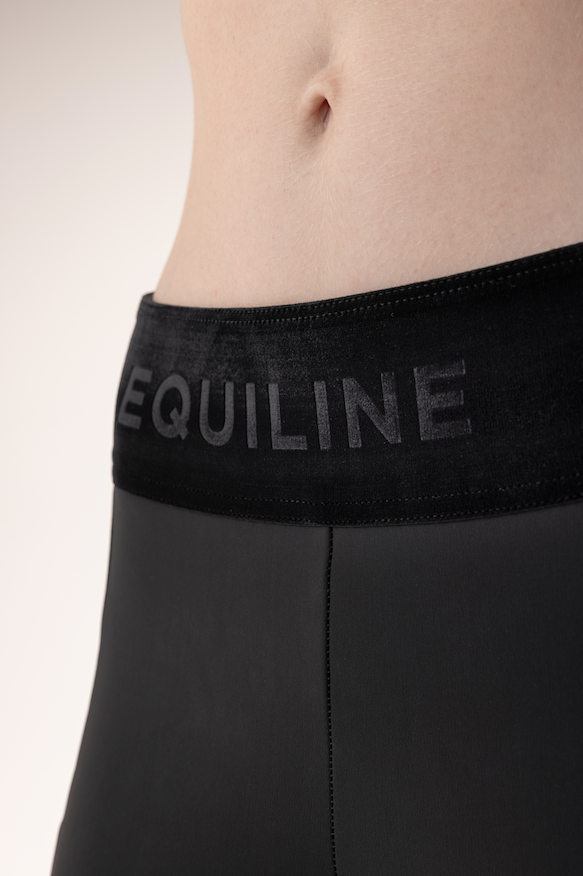 Equiline Rijlegging Full Grip GIRAFH Zwart