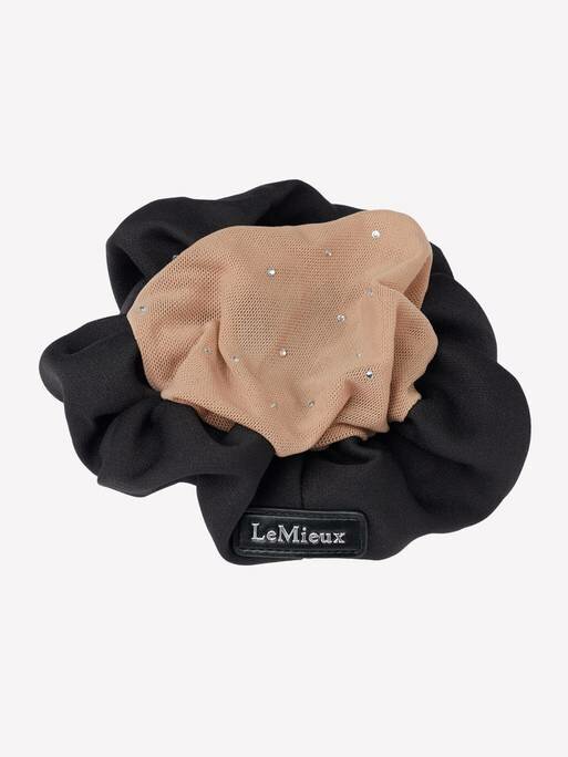 Le Mieux Scrunchie met Crystal Black/Natural