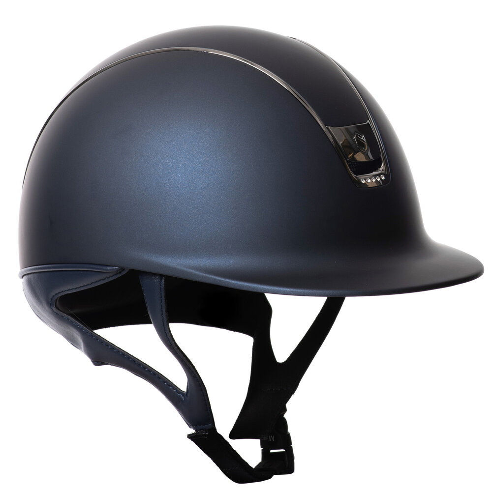 Samshield Cap 2.0 Shadow matt Navy Met 5 Swarovski stenen P.10