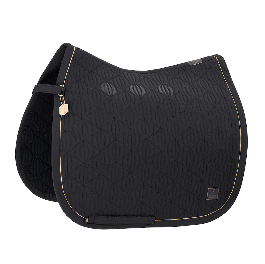 Eskadron zadeldek dressuur Softshell Emblem Heritage '24 Zwart Full