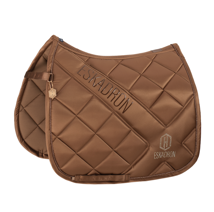 Eskadron zadeldek dressuur Bicross Mattgloss Heritage '24 Almond Full
