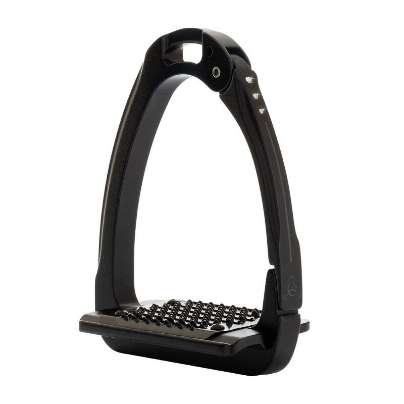 Acavallo veiligheids Beugels Arena AluPlus 2.0 Special Edition met Strass steentjes Zwart