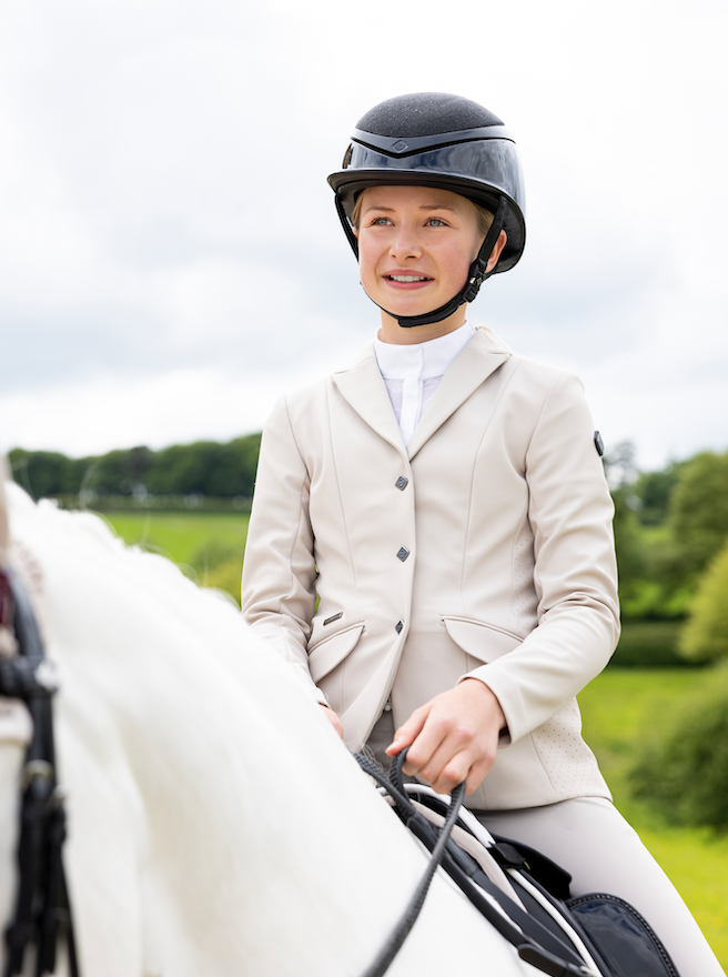 Le Mieux YOUNG RIDER Kennedy Wedstrijd jas Stone