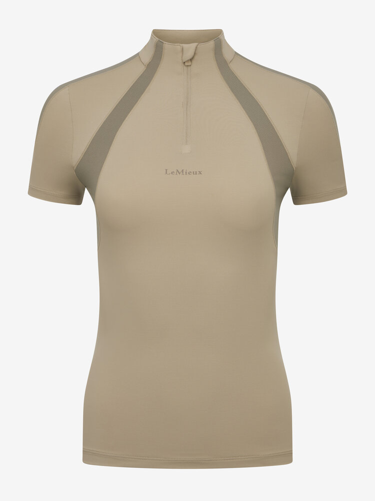 Le Mieux Maria Mesh Baselayer korte mouw Almond MAAT 42