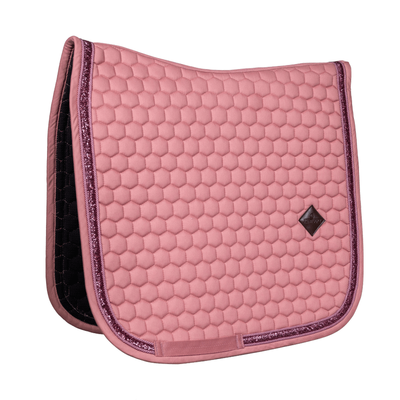 Kentucky Glitter Band dressuur Fuchia maat FULL