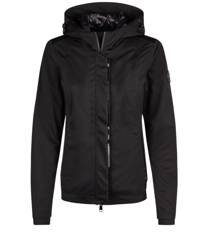 Pikeur korte softshell regenjas zwart 7047 MAAT 44