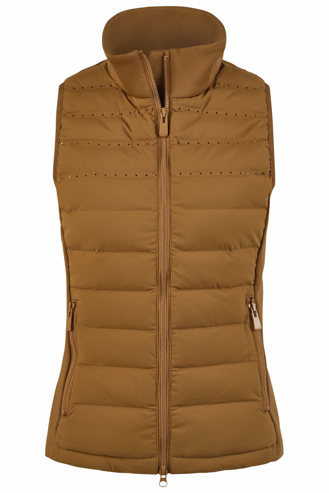 Pikeur hybrid bodywarmer 7003 SPORTS golden caramel