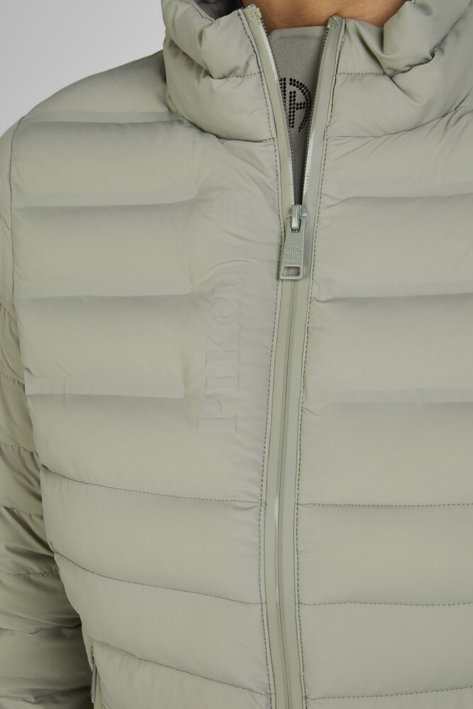 Pikeur quilted jacket 7016 athleisure Light Moos MAAT 42
