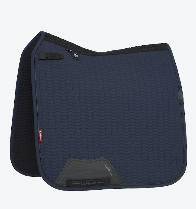 Le Mieux zadeldek Essence  Dressuur Square  Navy MAAT COB
