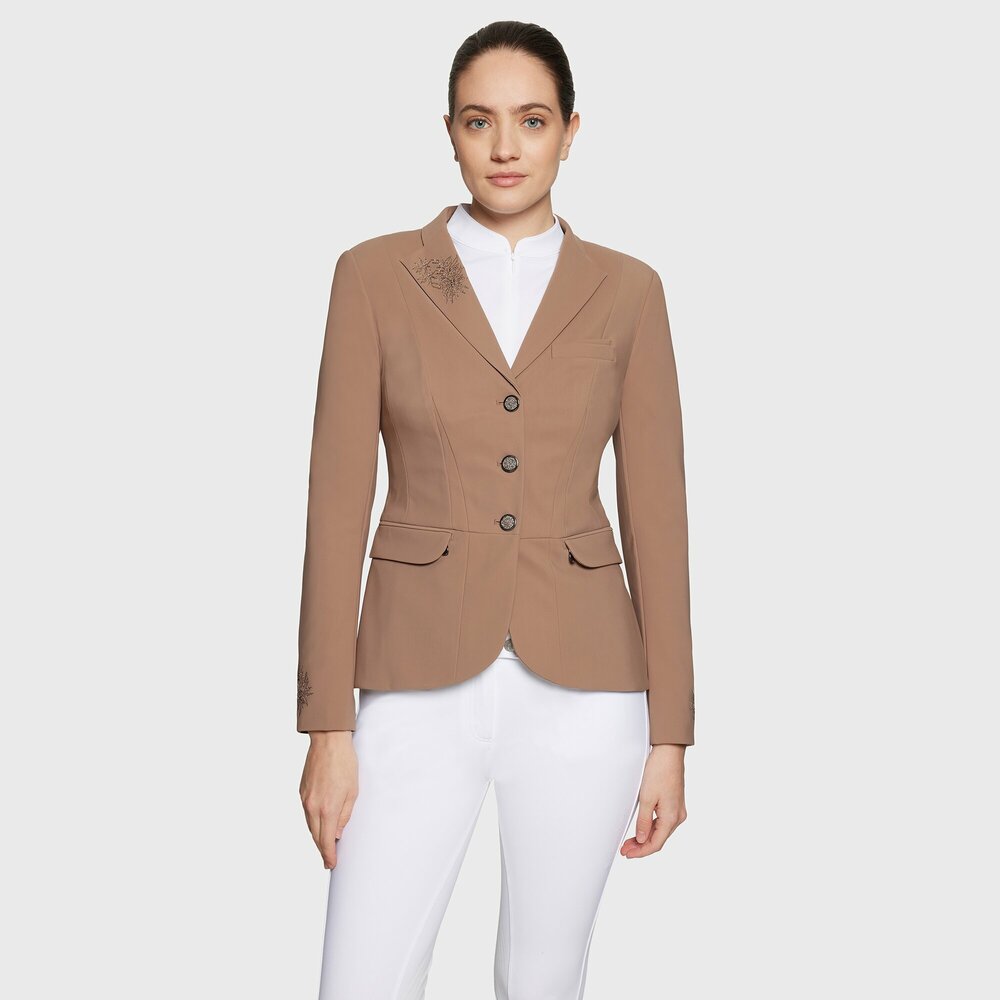 Samshield wedstrijd jas Victorine Springflower CAMEL