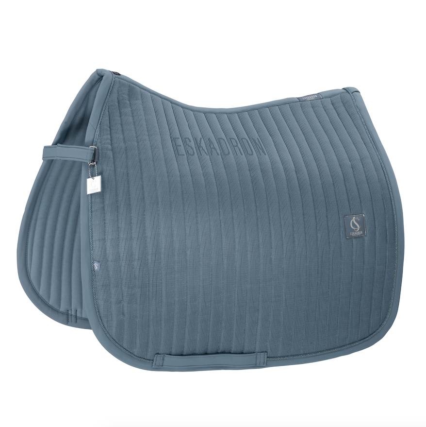 Eskadron MESH zadeldek dressuur Classic Sports '25 Steel blue Full
