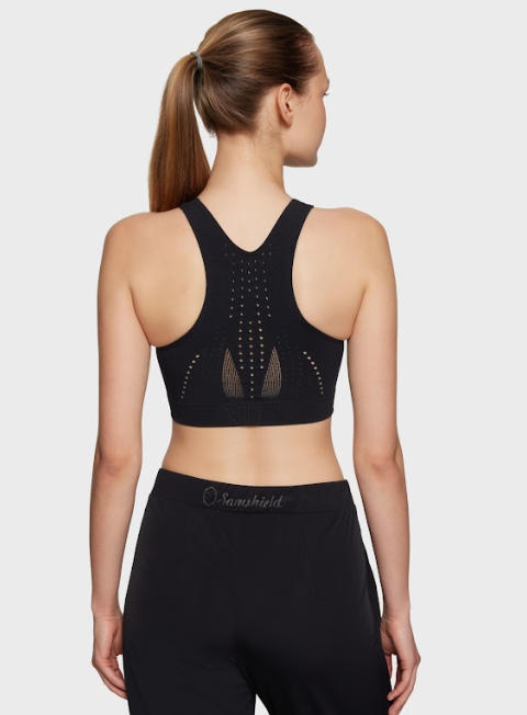  Samshield korte sport top  Havana zwart