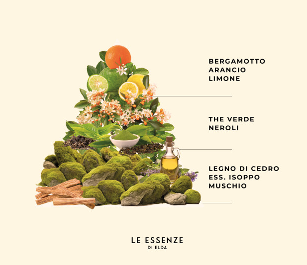 Wasparfum Le Essenze di Elda The Verde 500 ml.