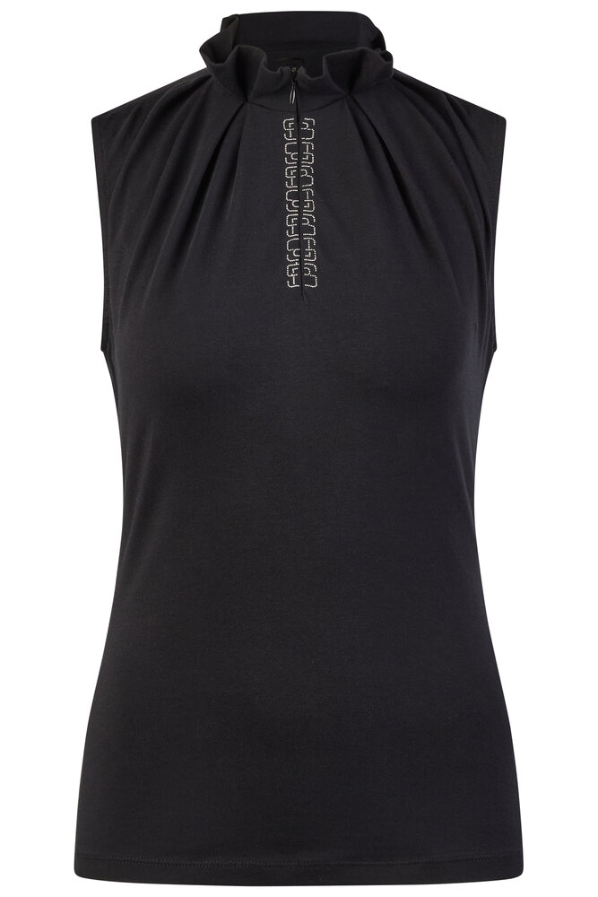 Pikeur mouwloos top 7231 Zwart