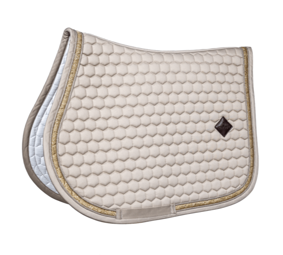 Kentucky Glitter Band JUMP beige maat full