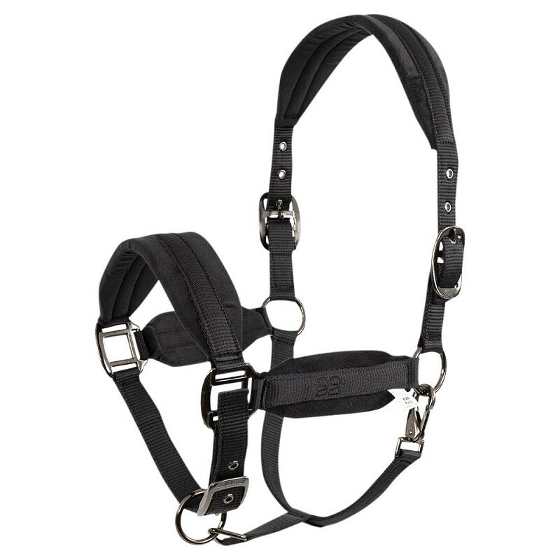 BR Halster Velvet Zwart pony