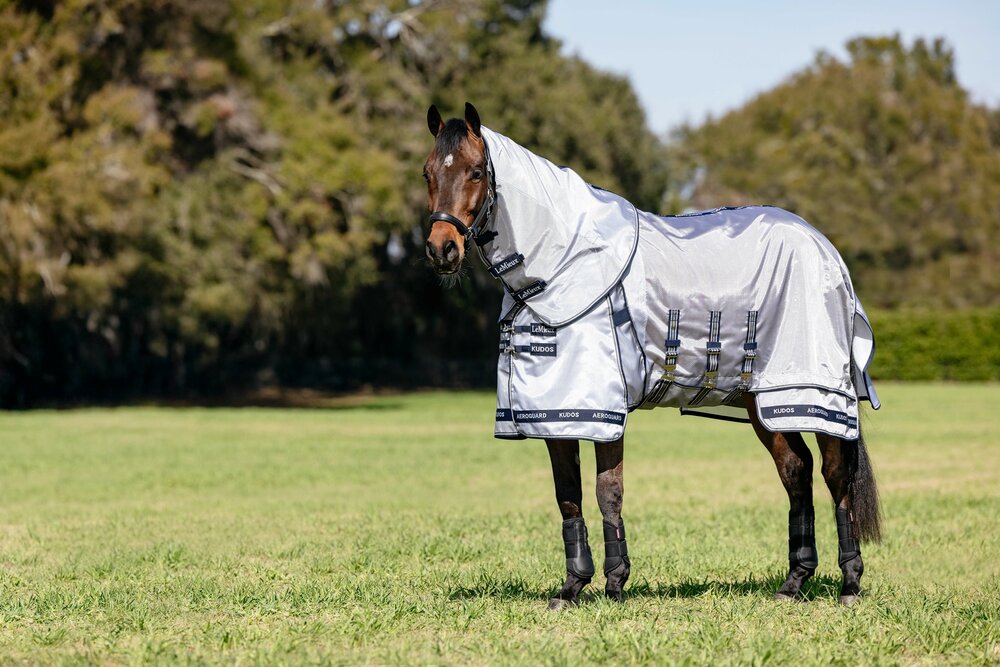 Le Mieux Kudos Aeroguard Fly Rug Silver