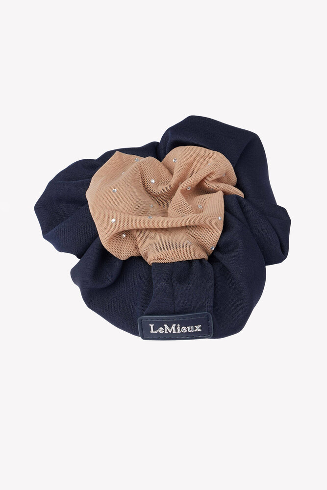 Le Mieux Scrunchie met Crystal Navy/Natural