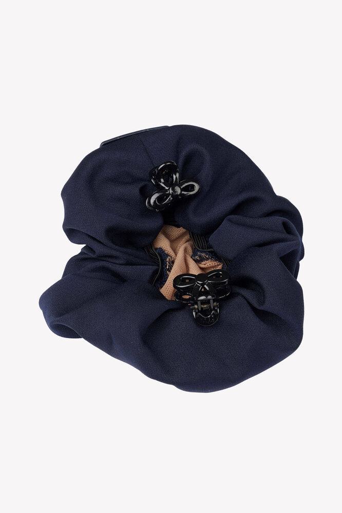 Le Mieux Scrunchie met Crystal Navy/Natural