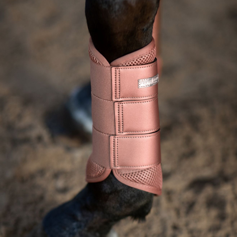 Equestrian Stockholm Mesh peesbeschermers  Coral
