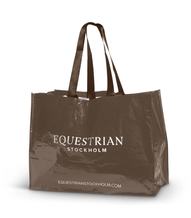 Equestrian Stockholm grote stevige tas champagne 