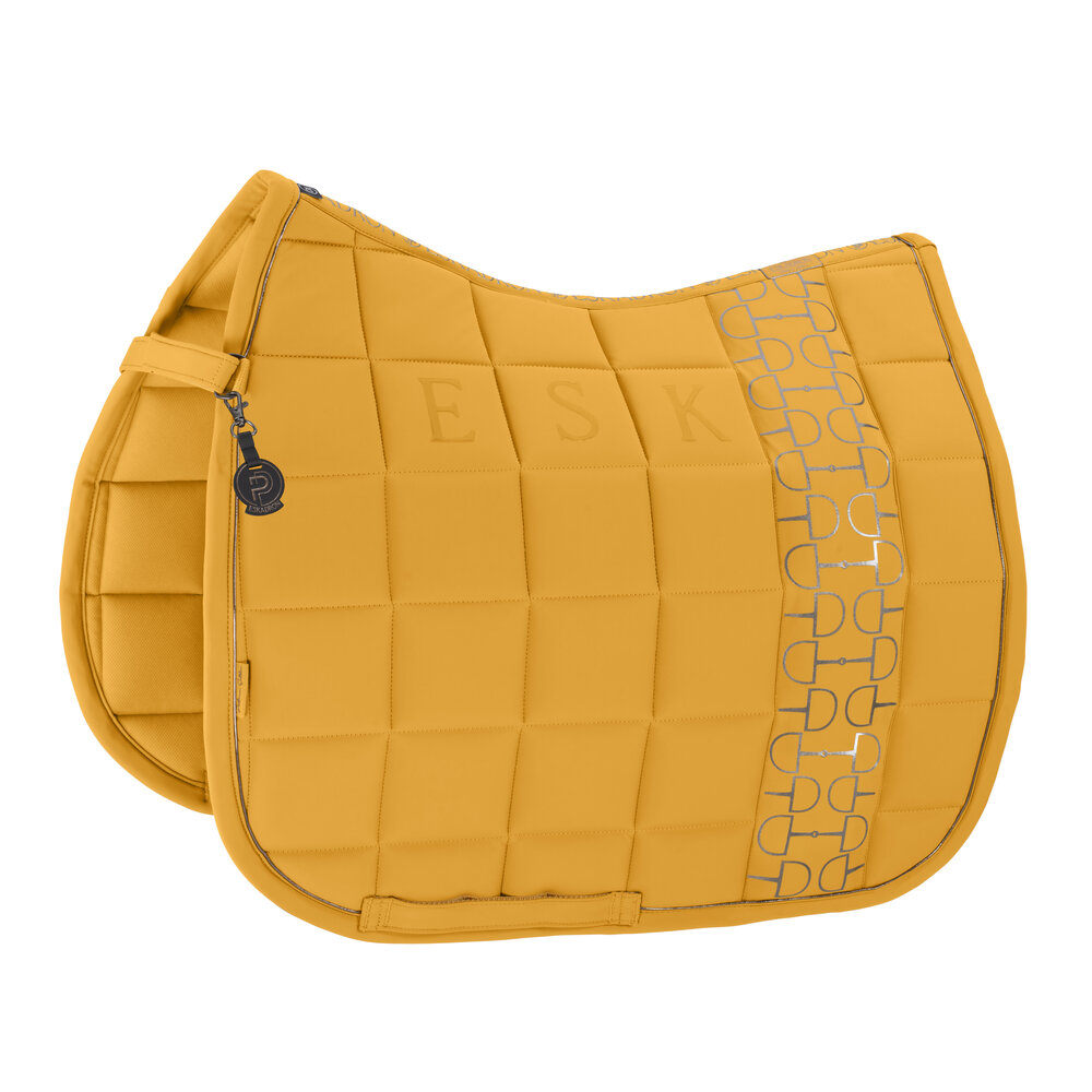 Eskadron zadeldek dressuur Big Square Softshell Platinum '25 Golden Yellow Full