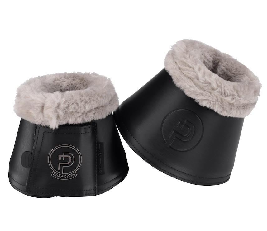 Eskadron Platinum 25 Springschoenen Softslate faux  fur zwart 