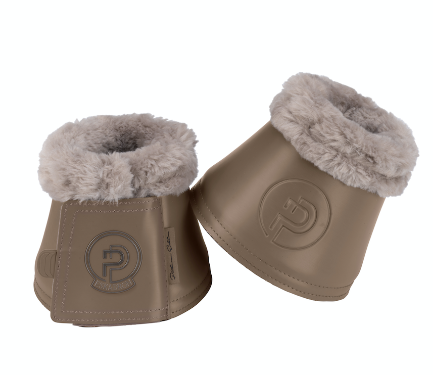 Eskadron Platinum 25 Springschoenen Softslate faux  fur Smoky taupe