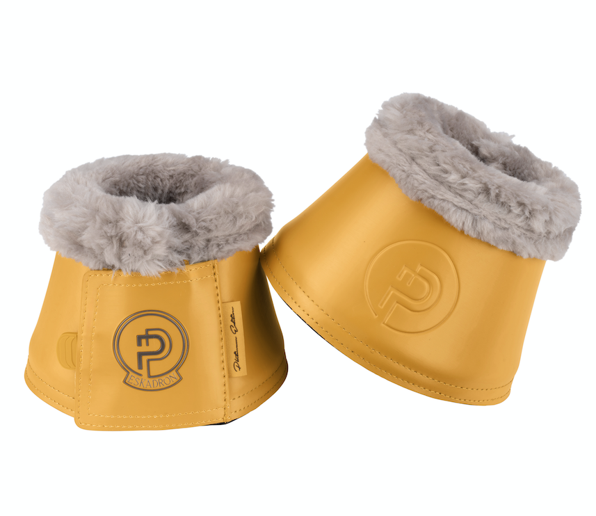 Eskadron Platinum 25 Springschoenen Softslate faux  fur golden yellow