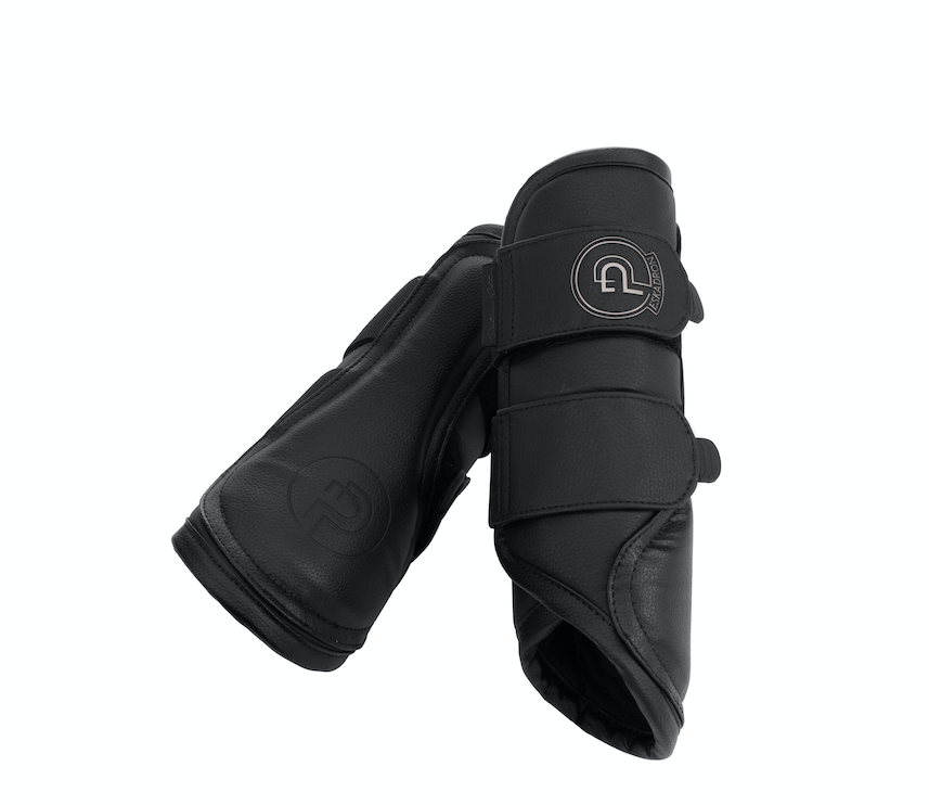 Eskadron Platinum 25  Peesbeschermers  Faux leather zwart