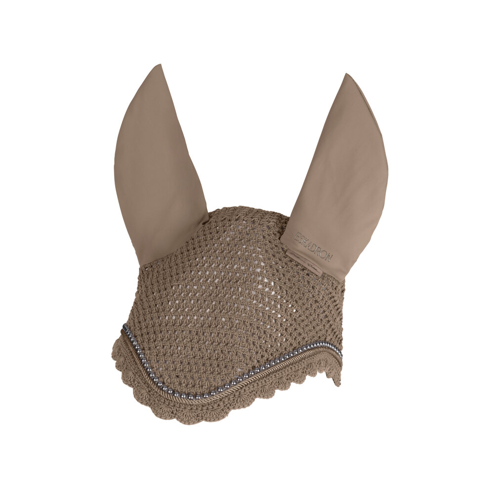 Eskadron Platinum 25 Vliegenoortje PEARL Smoke Taupe mt full