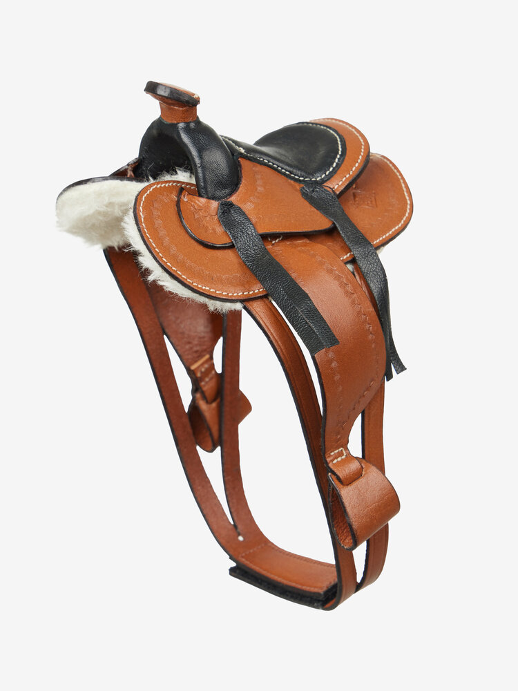 Le Mieux TOY pony zadel Tan WESTERN