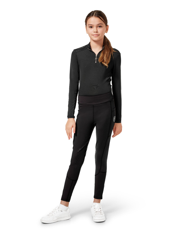 Equestrian Stockholm Rijlegging Young Rider Full Seat Zwart