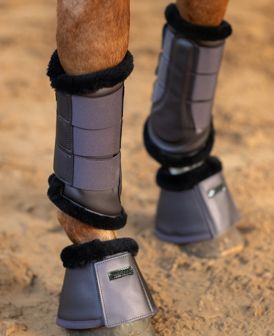 Equestrian Stockholm Springschoenen Dark Violet 