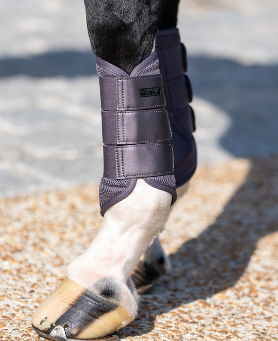 Equestrian Stockholm Mesh peesbeschermers  Dark Violet 