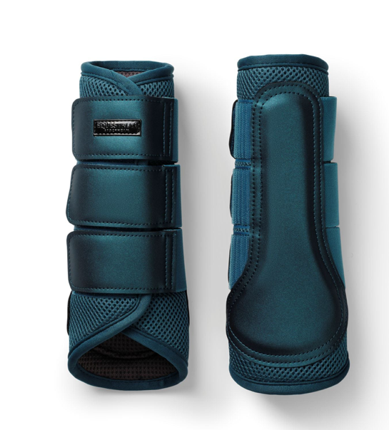 Equestrian Stockholm Mesh peesbeschermers Teal Blue 