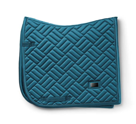 Equestrian Stockholm modern zadeldek  dressuur Teal Blue