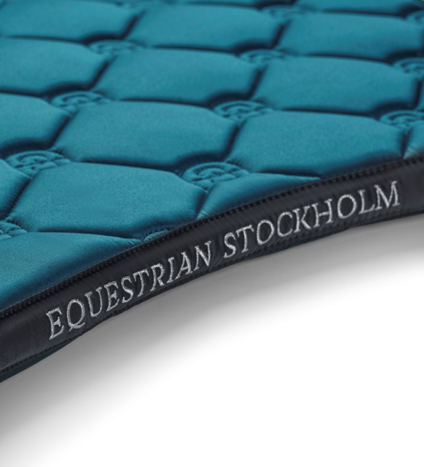 Equestrian Stockholm zadeldek  dressuur Teal Blue 