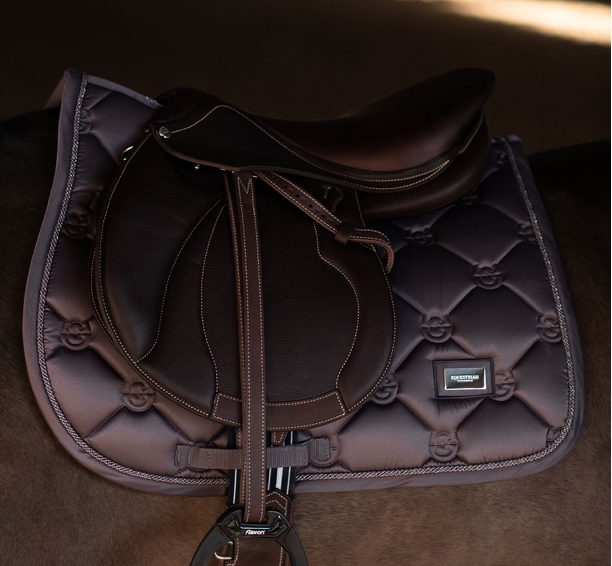 Equestrian Stockholm zadeldek  Dark Violet  Jump full